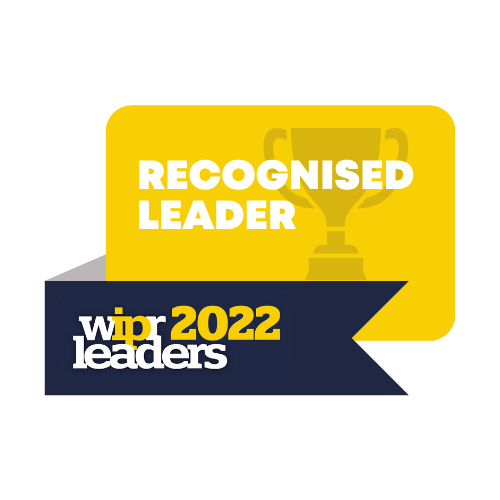 WIPR Leaders 2022 Recognised Leader logo
