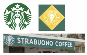 Coffee logos compared