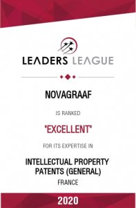 novagraaf ranked excellent for patents