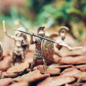ancient greek army figurines