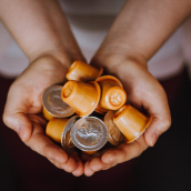 Trademark coffee capsules