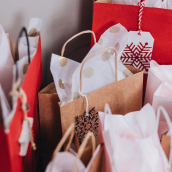 Counterfeit protection strategies for the holiday season, image of Christmas presents