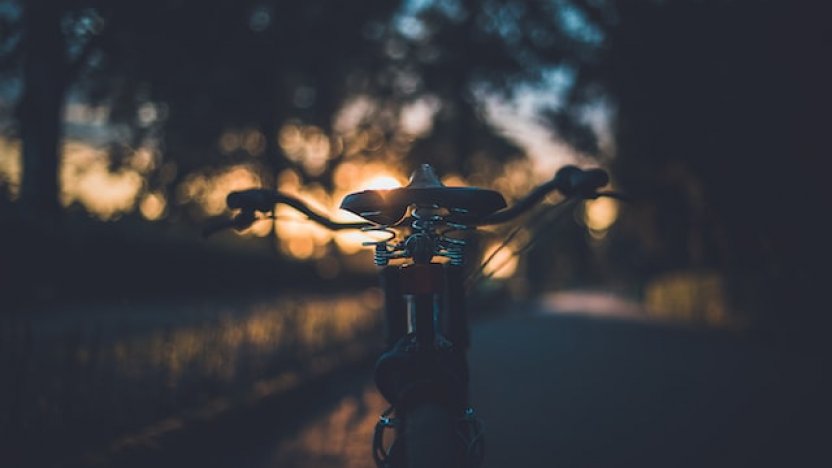 bike in the road