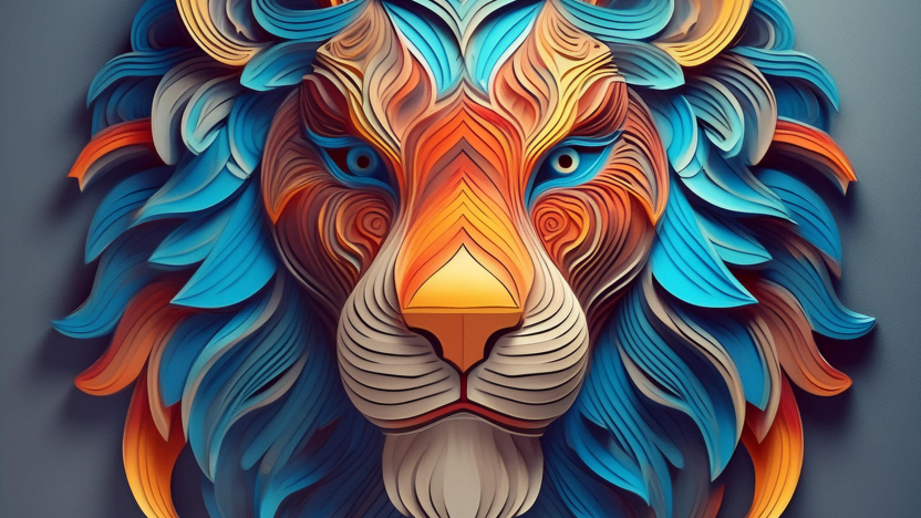 signe figuratif composé d’une tête de lion